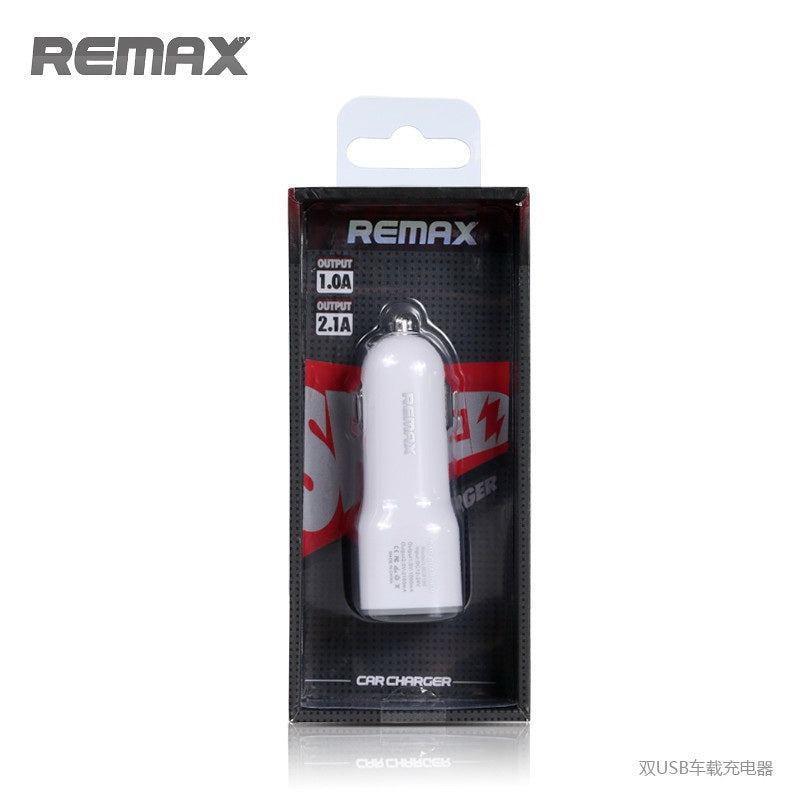 Автомобільний зарядний пристрій Remax Jane series RCC201 (2USB 2.1A) Білий