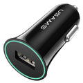 Автомобільний зарядний пристрій Usams US-CC036 (1USB 1.2А) Black