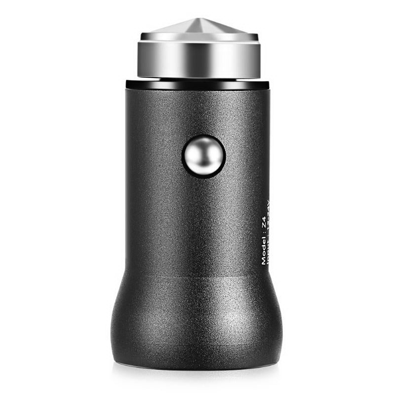 Автомобільний зарядний пристрій Hoco Z4 QC2.0 (1USB 2А) Чорний