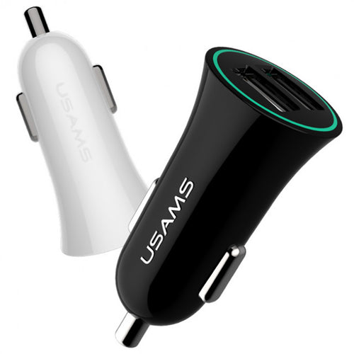 Автомобільний зарядний пристрій Usams US-CC036 (1USB 1.2А) Black