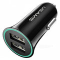 Автомобільний зарядний пристрій Usams US-CC013 (2USB 2.1А) Black