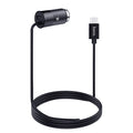 Автомобільне зарядне пристрій Hoco Z17 + Micro USB Cable (1USB 2.4А) Чорний