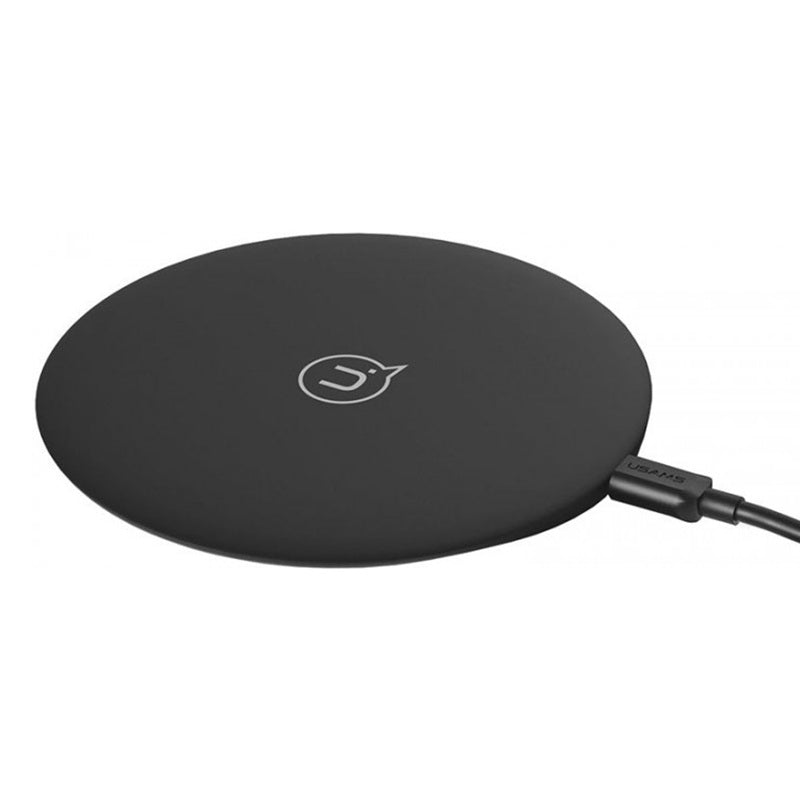 Бездротовий зарядний пристрій Usams US-CD24 Wireless Fast Charging Pad Boswell Series Чорний