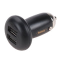 Автомобільний зарядний пристрій Remax Mushroom RCC210 (2USB 2.1A) Чорний