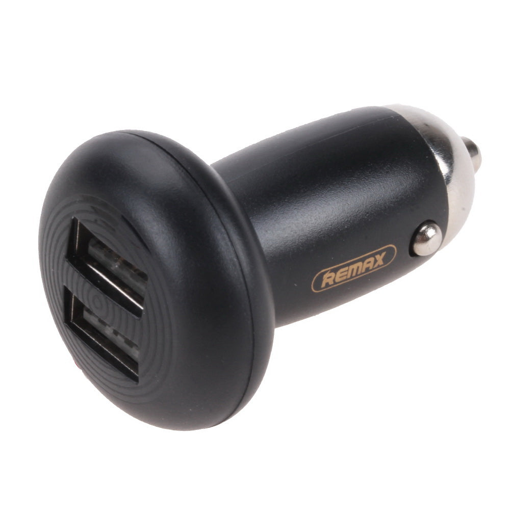 Автомобільний зарядний пристрій Remax Mushroom RCC210 (2USB 2.1A) Чорний
