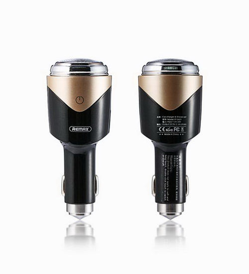 Автомобільний зарядний пристрій Remax 3in1 Safety Hammer RT-SP01 (2USB 2.4А) Срібний