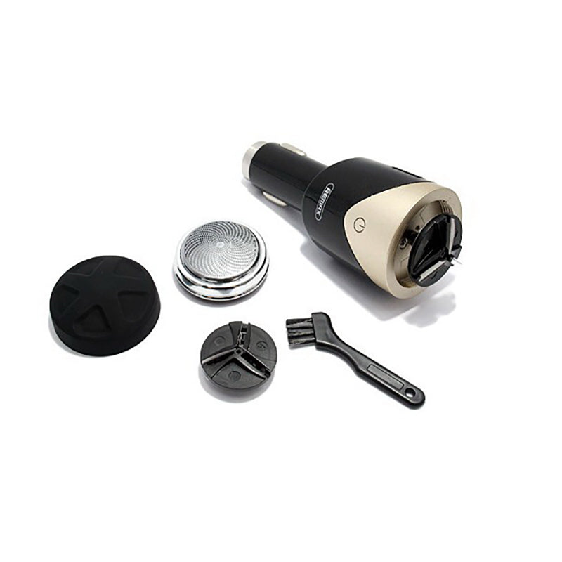 Автомобільний зарядний пристрій Remax 3in1 Safety Hammer RT-SP01 (2USB 2.4А) Срібний