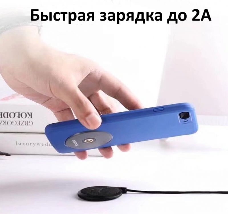 Бездротовий зарядний пристрій Joyroom ZS141 Wireless Charger для iPhone 7 2A Black