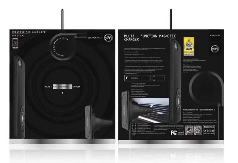 Бездротовий зарядний пристрій Joyroom ZS141 Wireless Charger для iPhone 7 2A Black