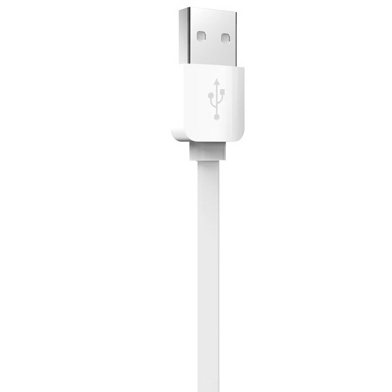 Кабель Rock Lightning Flat Data Cable 1m White