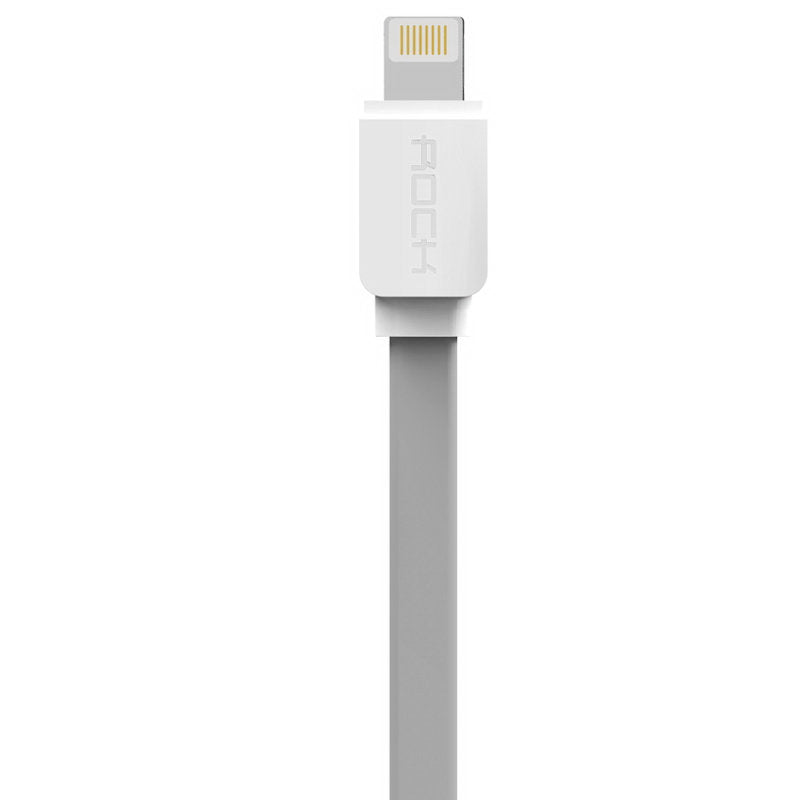 Кабель Rock Lightning Flat Data Cable 1m Gray