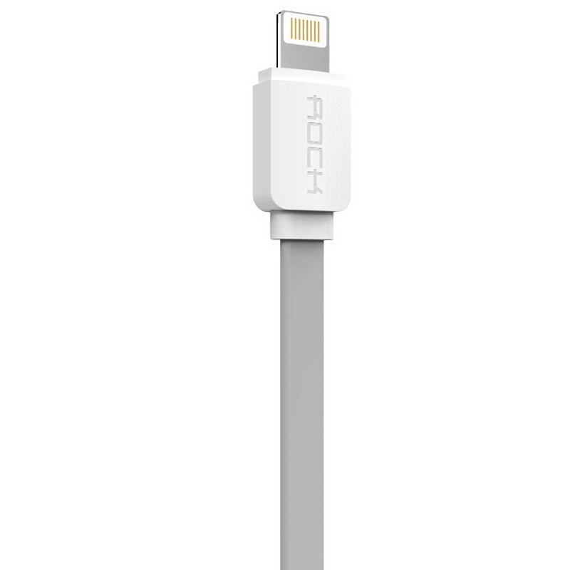 Кабель Rock Lightning Flat Data Cable 1m Gray