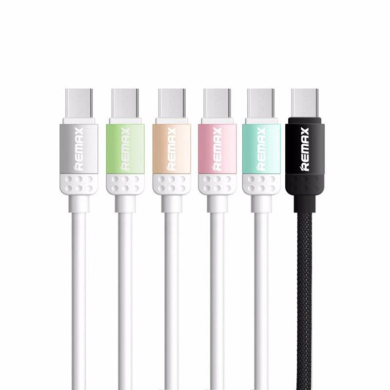 Кабель синхронізації Remax Lovely RC-010m MicroUSB 1 м Pink