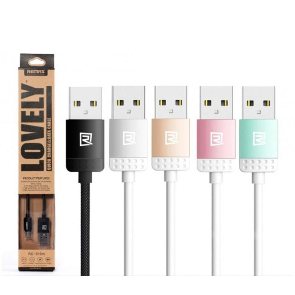 Кабель Remax Lovely Micro USB Round 1M Gold