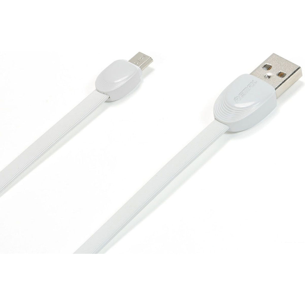 Кабель Remax RC-040m Shell microUSB-USB 1m Білий