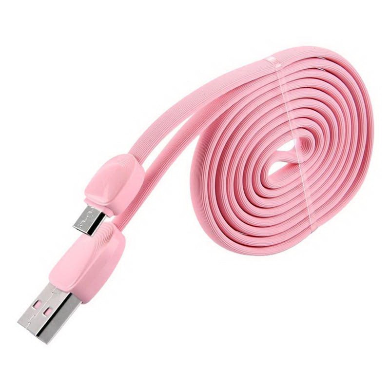 Кабель Remax RC-040m Shell microUSB-USB 1m Pink
