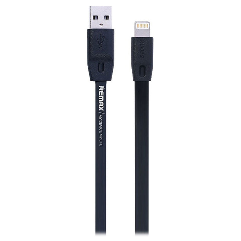 Кабель Remax Full Speed RC-001i USB - Lightning 1 м Black