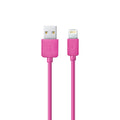 Кабель Remax Light round RC-06i Lightning 1M Pink