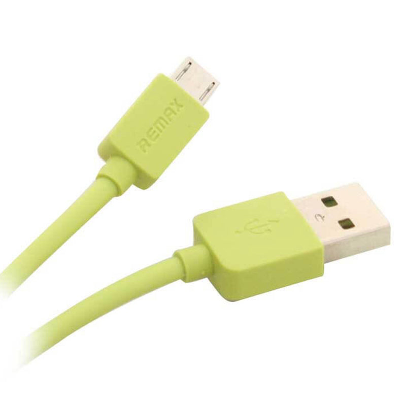 Кабель Remax Light round Lightning 1.5M Green