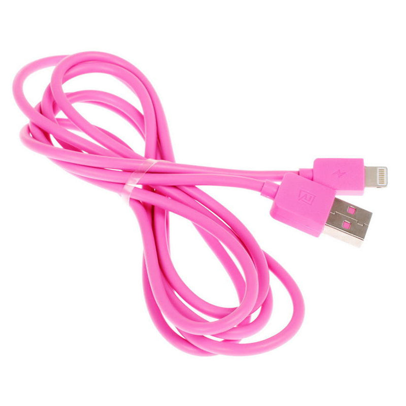 Кабель Remax Light round Lightning 2M Pink