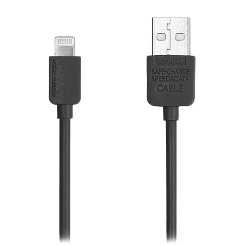 Кабель Remax Light round Lightning 2M Black