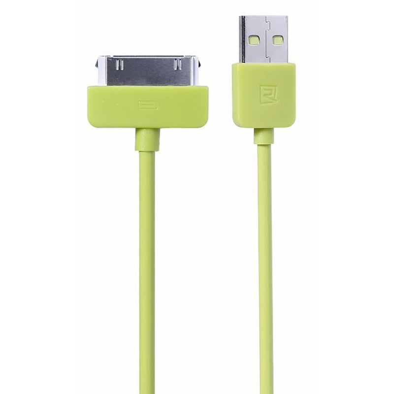 Кабель Remax Light Round для iPhone 4 1M Blue