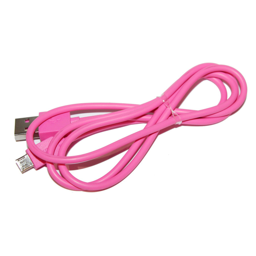 Кабель синхронізації Remax Light Speed RC-06m MicroUSB 1M Pink