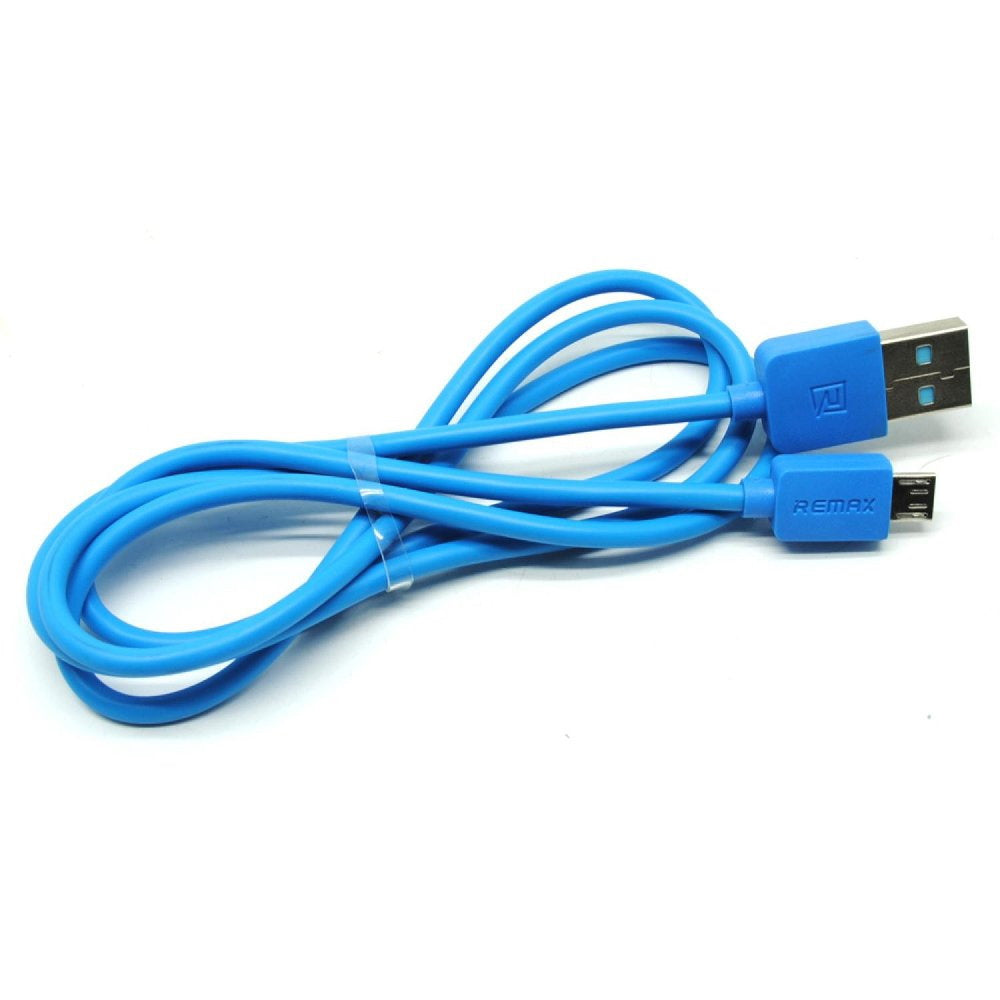 Кабель синхронізації Remax Light Speed RC-06m MicroUSB 1M Синій