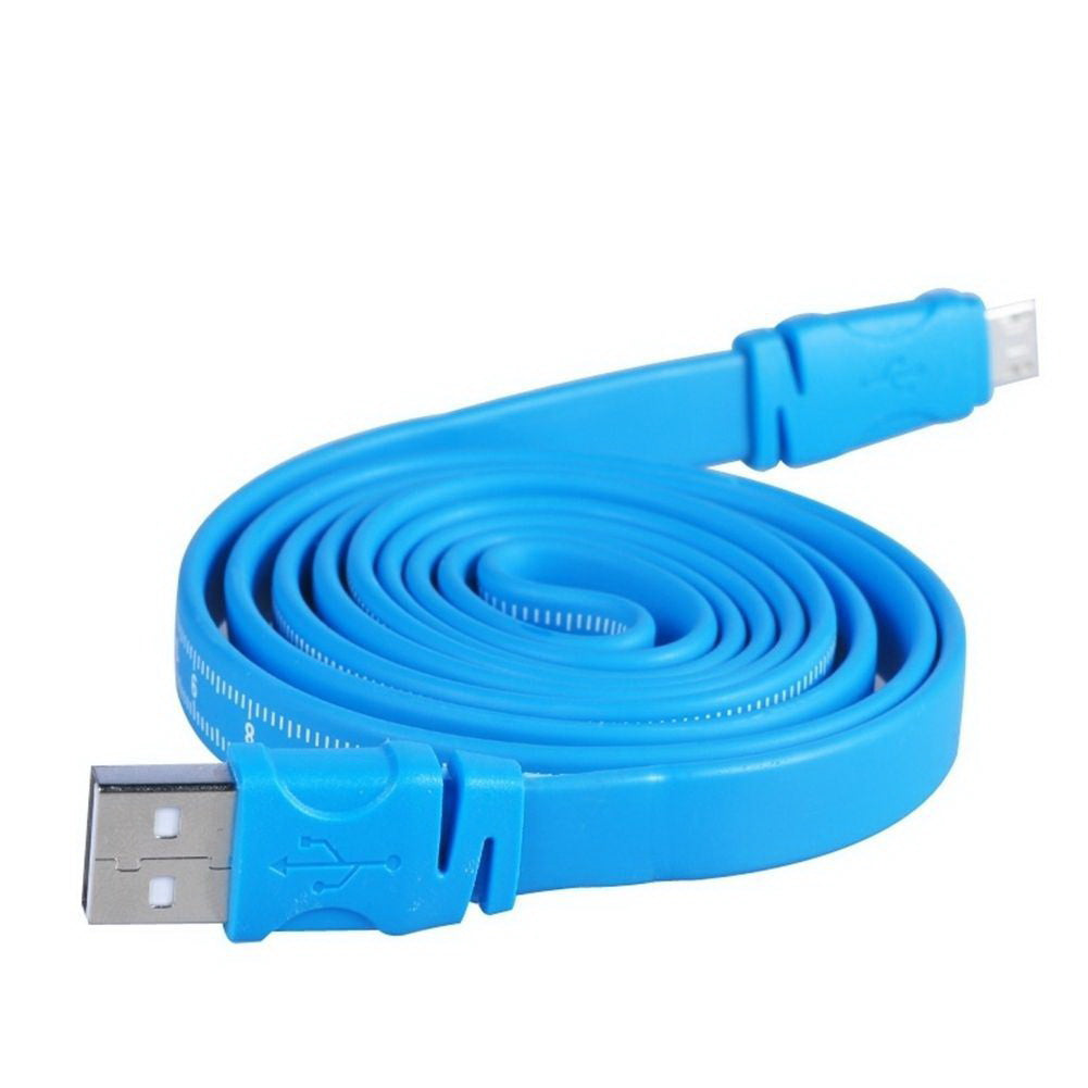 Кабель Remax Ruller Micro USB Flat Blue