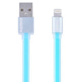 Кабель Remax Colourful Micro-USB flat 005m 1M Синій