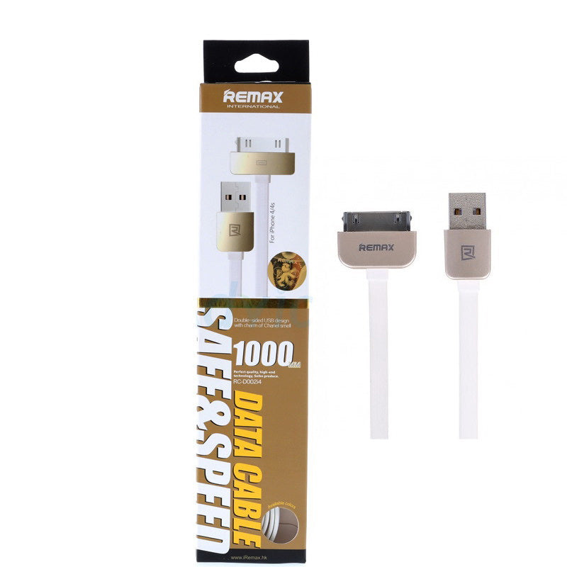 Remax Kingkong flat для iPhone 4 White