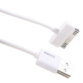 Кабель Remax Fast Charging round для iPhone 4 Білий