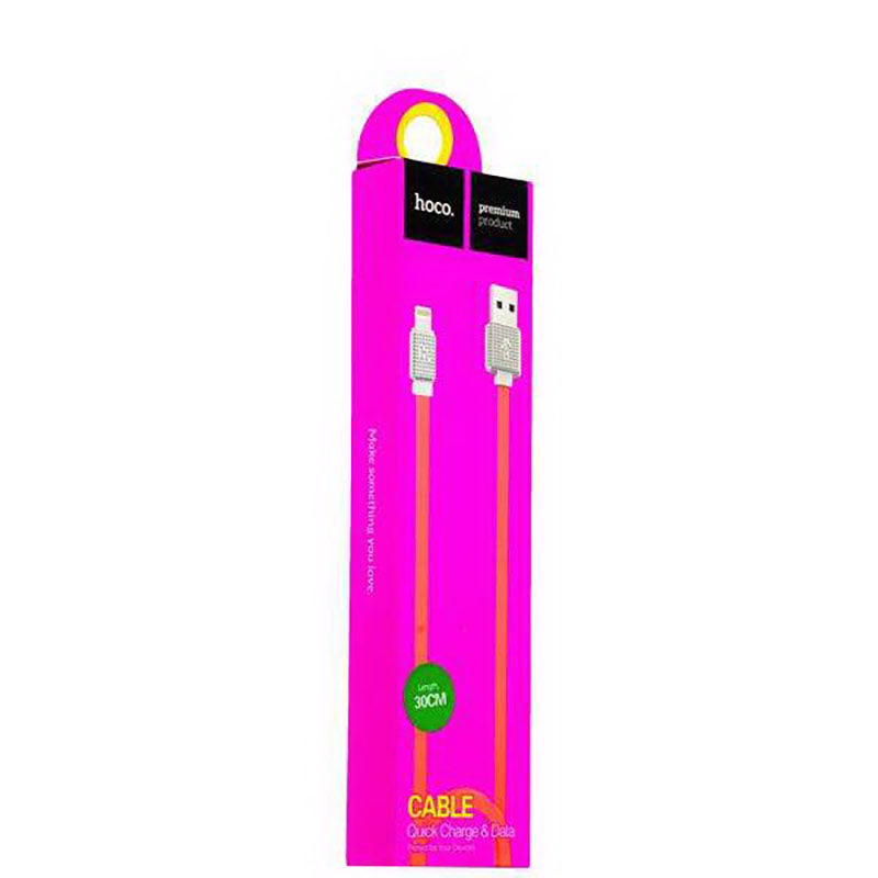 Кабель USB Hoco UPL18 Lightning 1.2m Червоний