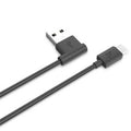 Кабель Hoco UPM10 L SHARE microUSB-USB 1.2M 2.1A Black