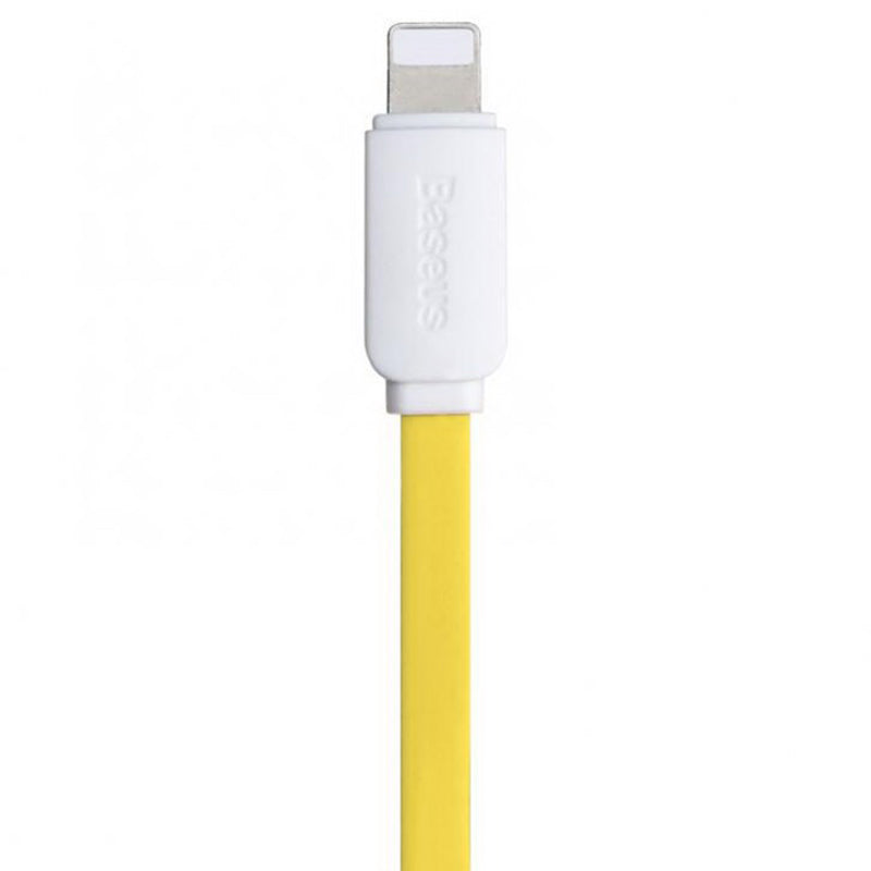 Кабель Baseus String Lightning 1M Жовтий+Білий