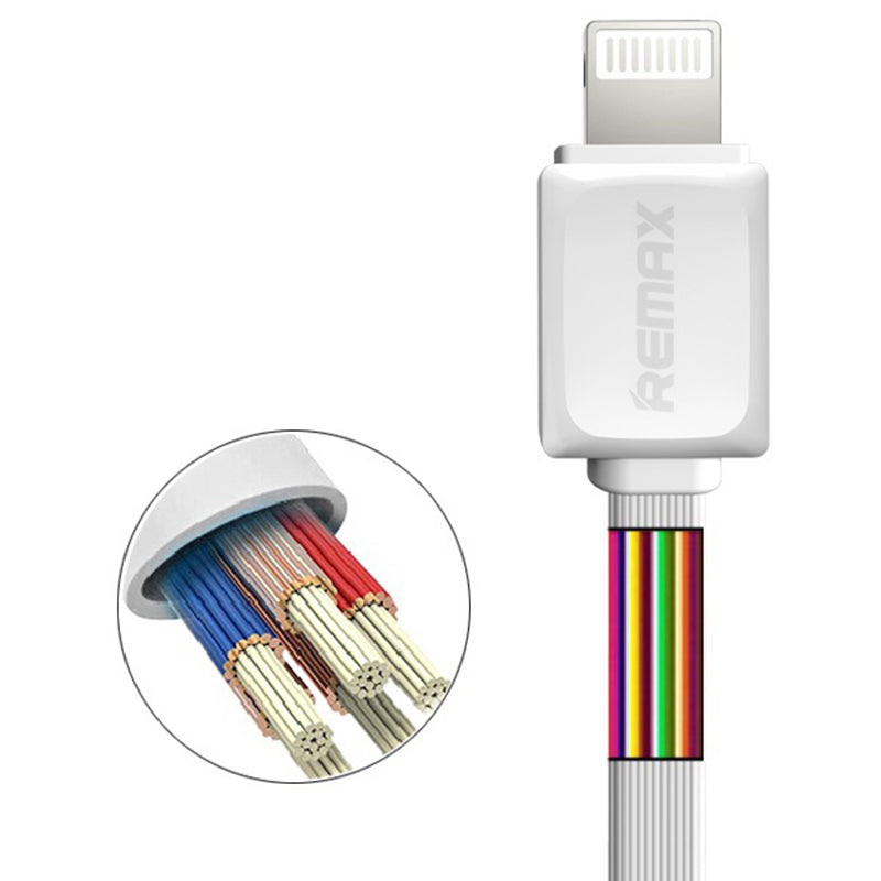 Кабель Remax Fast Data Lightning 1m Білий