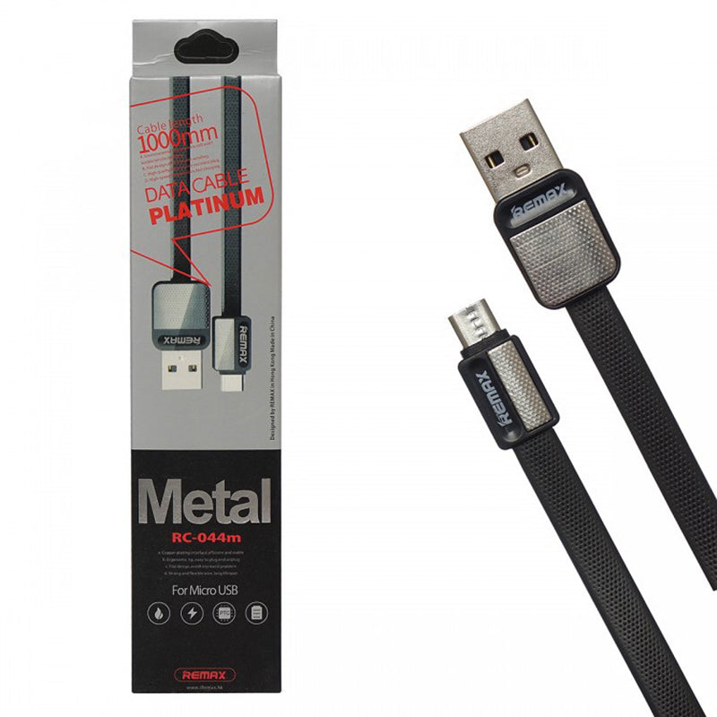 Кабель синхронізації Remax Platinum RC-044m MicroUSB 1 м Gold