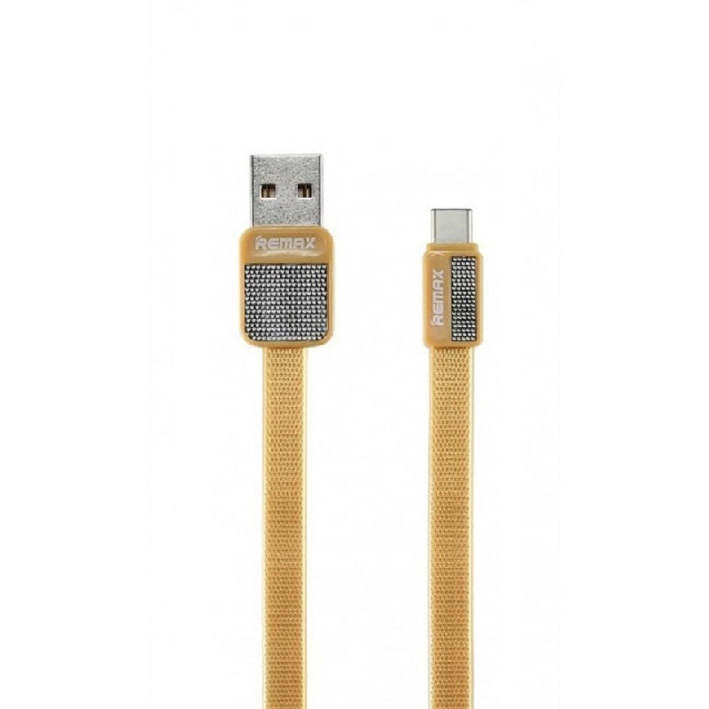 Кабель синхронізації Remax Platinum RC-044m MicroUSB 1 м Gold