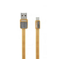 Кабель синхронізації Remax Platinum RC-044m MicroUSB 1 м Gold