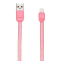 Кабель Remax Puff RC-045i Lightning 1м Pink