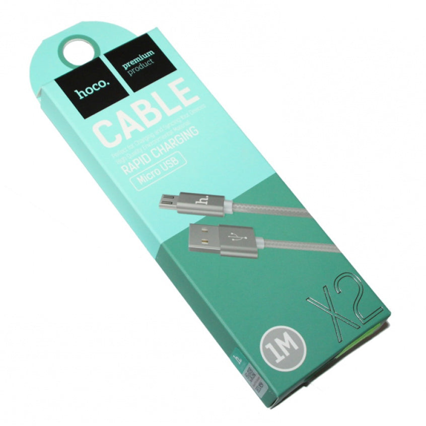 Кабель USB Hoco X2 Micro 1M Патина