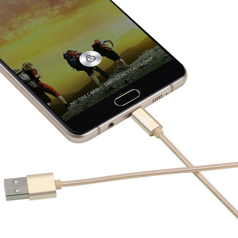 Кабель USB Hoco X2 Micro 1M Золотий
