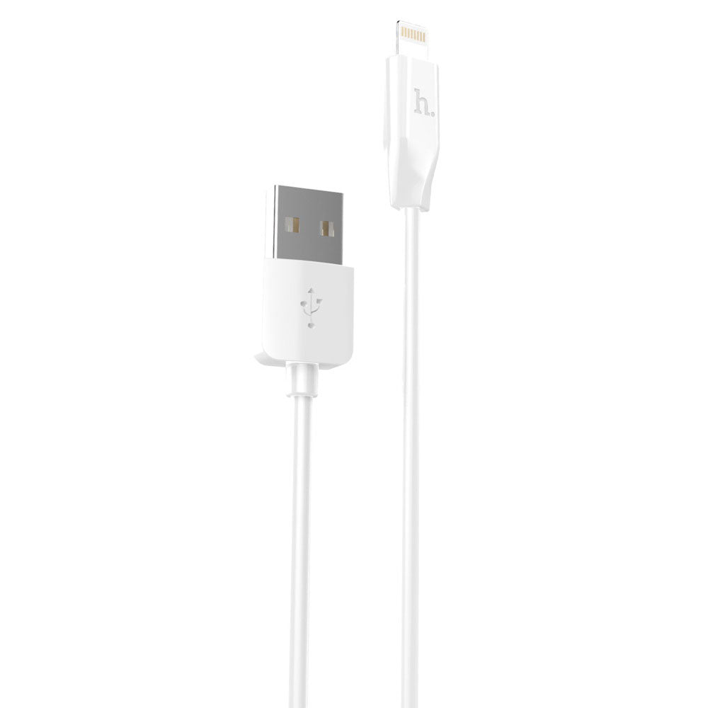 Кабель Hoco X1 Lightning-USB 2m Білий