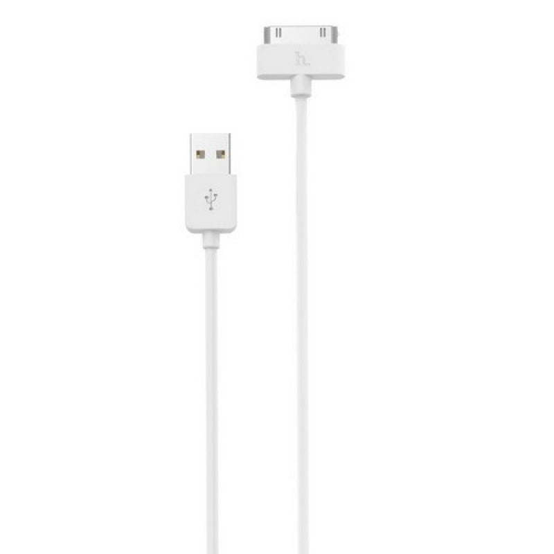 Кабель Hoco X1 RAPID CHARGING CABLE FOR IPHONE 4S/4/IPAD 30-PIN Білий