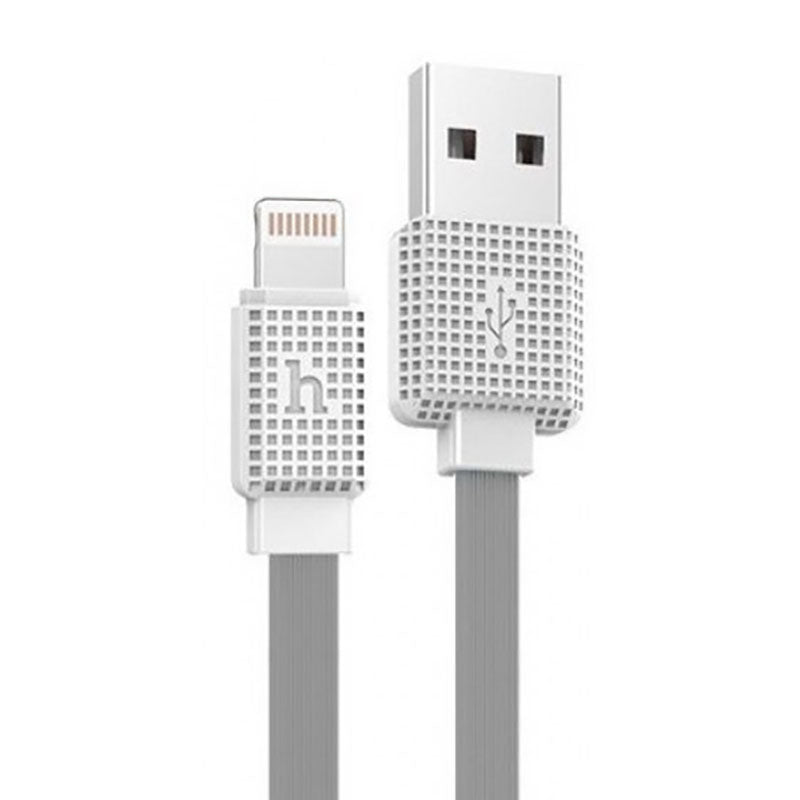 Кабель USB Hoco UPL18 Lightning 2m Темний