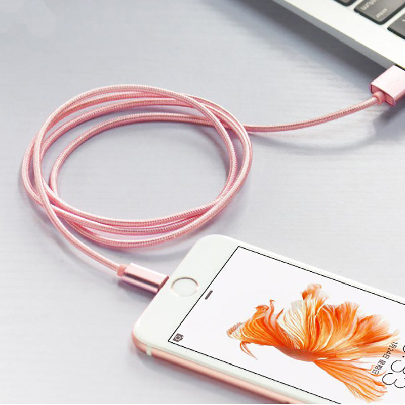 Кабель USB Lightning Hoco X2 Knitted 2m