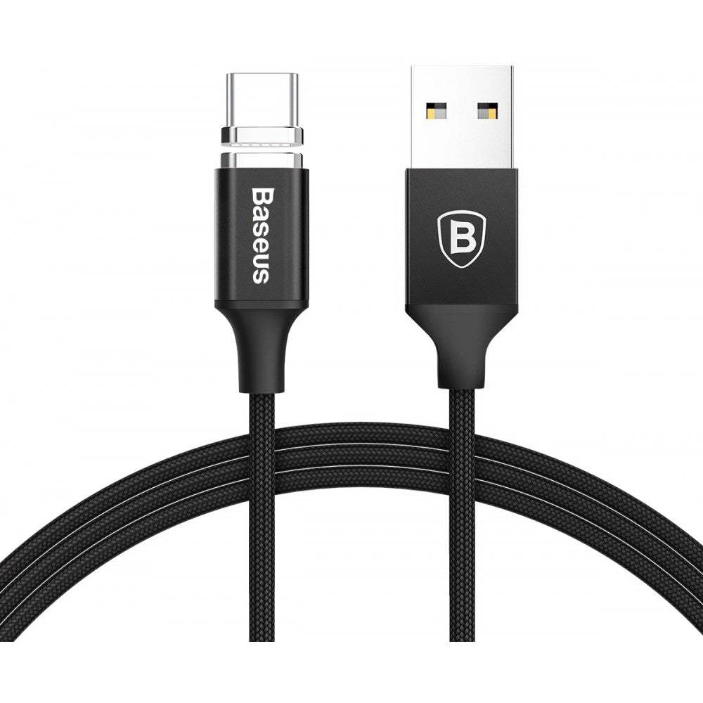 Кабель Baseus New insnap series magnetic Type-C 1M Чорний