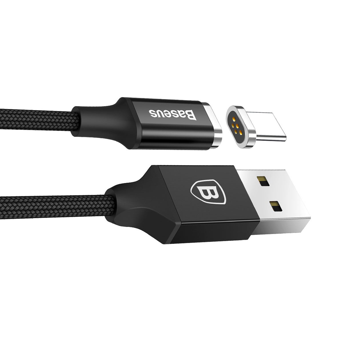 Кабель Baseus New insnap series magnetic Type-C 1M Чорний
