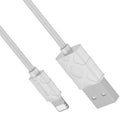 Кабель Baseus String Lightning 1M Білий