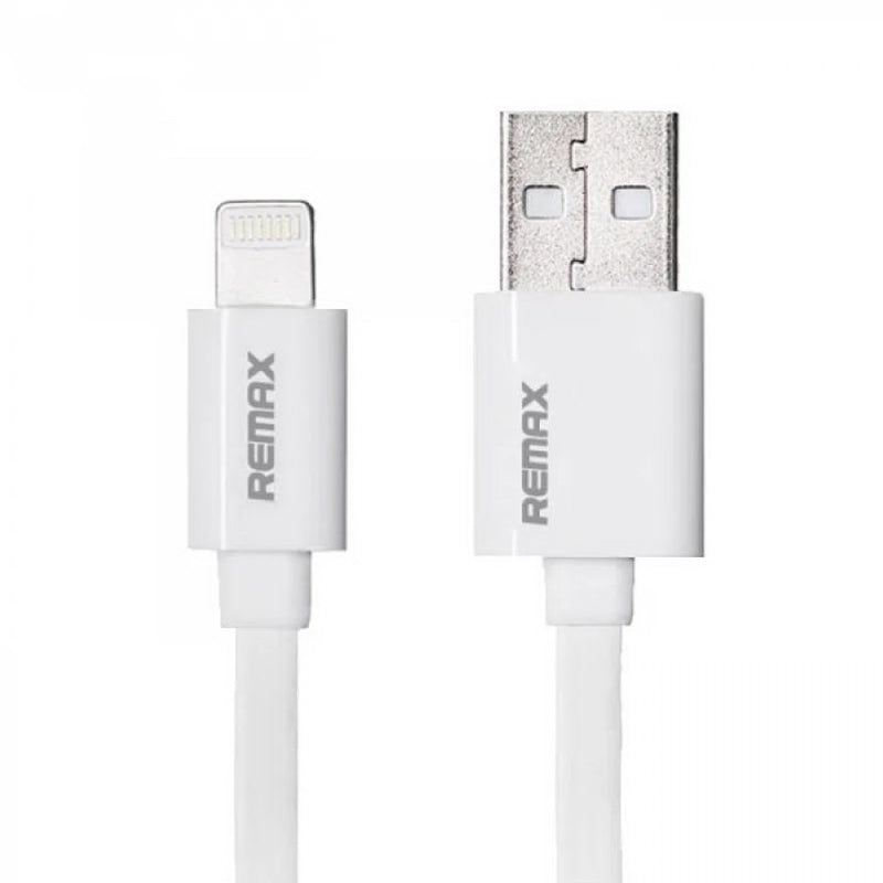 Кабель Remax Fast Charging round Lightning Білий